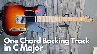 Single Chord Backing Track in C Major [upl. by Rehpinnej]