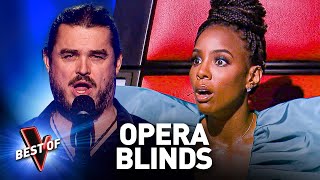 OPERA Blind Auditions that SHOCKED the Coaches on The Voice [upl. by Adnolahs846]