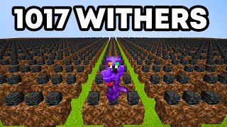 1017 Withers VS Minecraft SMP… [upl. by Puff]