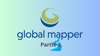 Délimitation des bassins versants sur Global Mapper Partie 3 [upl. by Leontyne]