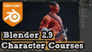 5 Blender Character creation courses [upl. by Bowyer]