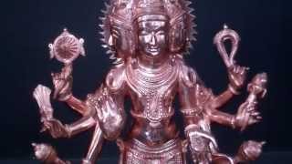 Bronze Hindu Surya Statue wwwlotussculpturecom [upl. by Belac]