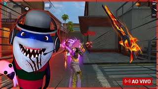 TUBARAO NO FF😨🦈FREE FIRE AO VIVO [upl. by Ivan198]