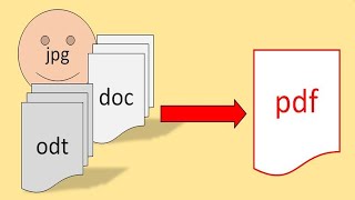 Dateien ins pdfFormat umwandeln [upl. by Styles659]