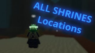 All Shrines Locations  Deepwoken [upl. by Lange]