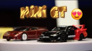 Mini Gt Bugatti EB110 GT v Nissan S15 Silvia 🏆🏆🏆 [upl. by Ennaeed]