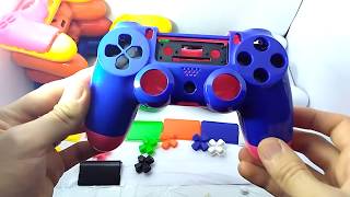 Conheça o produto Carcaças coloridas Dualshock 4  Como saber se sao compativeis [upl. by Lessirg]