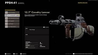 BEST PPSH Zombies Class Black Ops Cold War [upl. by Etnovert486]