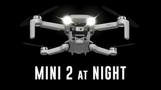 NIGHT Flying the DJI Mini 2  How good is the Camera [upl. by Selimah87]