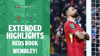 🔴 REDS BACK AT WEMBLEY  Liverpool v Tottenham Hotspur extended highlights [upl. by Derag]