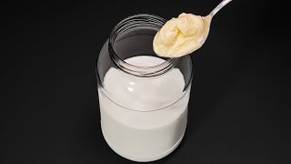 Fügen Sie einfach Butter zu 1 Liter Milch hinzu Ein paar Leute kennen dieses Geheimrezept [upl. by Angid957]