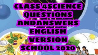 CLASS 4 SCIENCE  CHAPTER 8 THE UNIVERSE  QUESTIONANSWERS [upl. by Fred83]