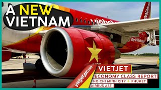 VIETJET AIR A321 Economy Class 🇻🇳⇢🇹🇭【4K Trip Report Saigon to Phuket】How Vietjet Changed Vietnam [upl. by Elum]