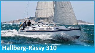 HallbergRassy 310 – Performace superyacht cruiser de luxe – state of the art in a unique beauty box [upl. by Elaynad307]