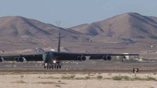 B52 H  Red Flag 095 Nellis AFB [upl. by Guria718]