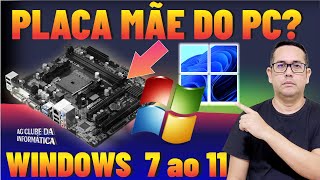 Como Descobrir Placa Mãe do PC Sem Programas e Apps [upl. by Atisor773]