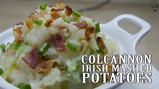 Colcannon  Irish Mashed Potatoes  COOK  Dont Be Lazy [upl. by Anawahs]