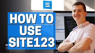 How To Built Website In SITE123 Beginners Guide [upl. by Chaudoin]