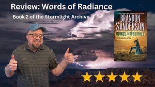 SpoilerFree Book Review Words of Radiance by Brandon Sanderson [upl. by Yztim652]