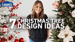 7 Christmas Tree Design Ideas  How to Decorate a Christmas Tree [upl. by Darci]