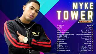 Myke Tower Mix Exitos 2024  Las Mejores Canciones Más Populares De Myke Tower [upl. by Anilave788]