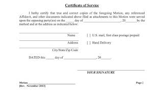 Motion Packet Forms [upl. by Emelita]