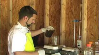 Biodiesel Production Demonstration  Part 2 of 3 [upl. by Ettezil]