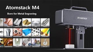 The Atomstack M4 is probably the best portable Laser Marking Machine [upl. by Sivrup784]