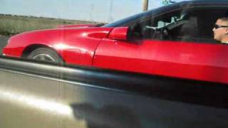 Supercharged 383 VS LS2 Camaro [upl. by Shenan577]