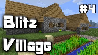 BLITZVILLAGE  MInecraft  Episode 4  BANK BOSS [upl. by Ehling]