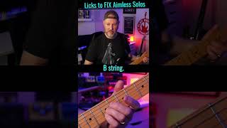 Beginner Blues Licks  1  Fix Aimless Soloing [upl. by Inal]