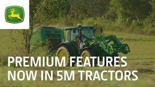 John Deere 5M Series  Premium Features [upl. by Sirtimid938]