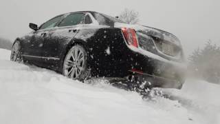 2017 Cadillac CT6 Platinum AWD Winter Test Drive [upl. by Omsare]