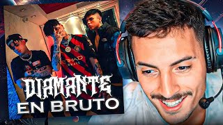 REACCION A CRO  DIAMANTE EN BRUTO ft FRANKY STYLE Y LIL TROCA [upl. by Julio]