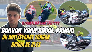 Bikin Salah Paham  Begini Arti Isyarat Tangan Fabio Di Giannantonio ke Alex Marquez [upl. by Yrak]