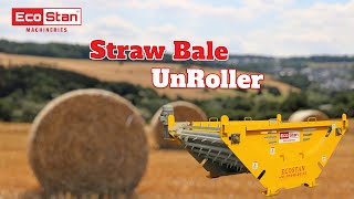 ECOSTAN  Straw Bale UnRoller [upl. by Niuqauj]