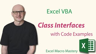 How to Use Class Interfaces in Excel VBA [upl. by Bonny]