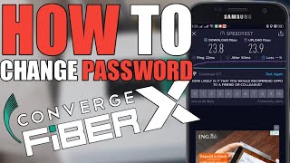 HOW TO CHANGE CONVERGE WIFI PASSWORD  EASY STEP BY STEP TUTORIAL [upl. by Inalaehak314]