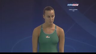 Torino 2011  Tania Cagnotto 1  womens diving [upl. by Arlena]