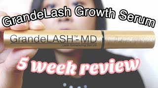 Grandelash MD Lash Serum Review Shocking results [upl. by Denni]