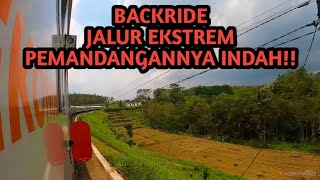 BACKRIDE  Kereta api Dhoho Penataran dari Stasiun Blitar menuju Stasiun Malang PART 1 [upl. by Ettevahs440]