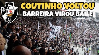 😱 APRESENTAÇÃO DE COUTINHO NO VASCO São Januário virou BAILE [upl. by Hyams768]