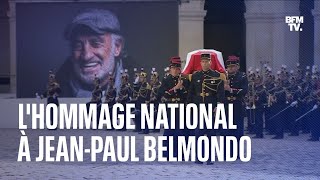 La cérémonie dhommage national à JeanPaul Belmondo en intégralité [upl. by Harrow]