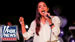 OcasioCortez thanks supporters in victory speech [upl. by Mosera]