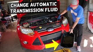 FORD FOCUS MK3 HOW TO CHANGE AUTOMATIC TRANSMISSION FLUID TRANSMISSION PROBLEMS [upl. by Demaria]