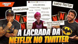 PASSOU VERGONHA NETFLIX LACRA EM POSTAGEM NO E APAGA [upl. by Aisiat]