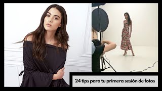 24 TIPS DE UNA MODELO PROFESIONAL PARA TU PRIMERA SESIÓN DE FOTOS [upl. by Ahsiken823]