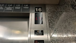 LG Traction Elevators at Mall Taman Anggrek Jakarta Lift 16 [upl. by Petronille]