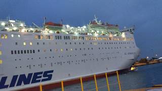 ANEK Lines  Piraeus  Heraklion by Ferry Boat El Venizelos [upl. by Nedyah]