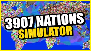 I Simulated 3907 Nations for 10000 Years World War Simulator [upl. by Tiffi881]